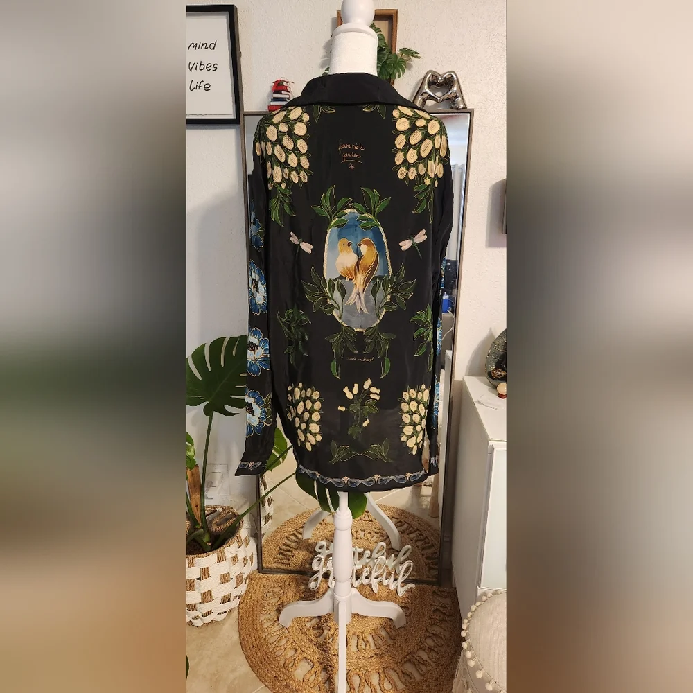 Farm Rio Garden Blouse - Picture 6 of 12